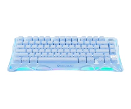 Klawiatura bezprzewodowa Gravastar K1 Ice Blue